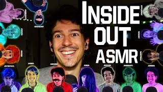 ASMR  Inside Out ASMR😴 in Live con JanArt😍😂😴❤ ITA ASMR [upl. by Ayerim]