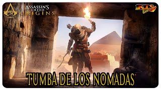 ASSASSIN´S CREED ORIGINS  110 TUMBA DE LOS NÓMADAS TUMBA [upl. by Blount591]