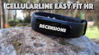 Cellularline Easy Fit HR  Recensione del bracciale per il fitness [upl. by Lamson320]