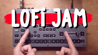 starting to learn the fader LOFI JAM  Octatrack [upl. by Tatia]