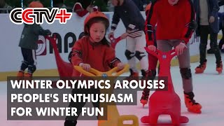 Winter Olympics Arouses Peoples Enthusiasm for Winter Fun in China [upl. by Auqenes]