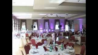 UpLighting Wedding  Sharon Community Center by PartyTime Boston [upl. by Etterual]