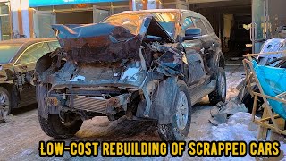 Masterful Car Restoration Reviving a Salvaged Vehicle for 1000 [upl. by Barcroft]