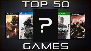 Top 50 Video Games Of All Time [upl. by Aikel]