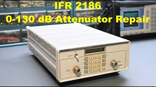 IFR Marconi 2186 Programmable Attenuator Repair [upl. by Johnath145]