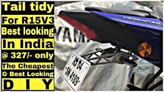 Tail tidy for R15V3  Pulser NS 200 Tail on R15V3  Fitment  Cheapest Tail Tidy [upl. by Fridell]