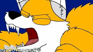 Jaiane The Godzilla and tails turn into werewolf Jaiane The Godzilla vs tails animation [upl. by Tarttan]