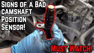 DIY – Signs amp Symptoms of a Bad Camshaft Position Sensor CMP [upl. by Ellednahs733]