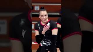 Yuliya Gerasimova  TikTok Super STAR Beautiful Volleyball Player  Tall girl [upl. by Aidul]