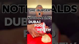 SheBurger NotDonalds Double Cheeseburger [upl. by Dynah455]