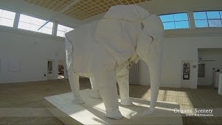 WHITE ELEPHANT Origami Sipho Mabona SWITZERLAND 折り紙 Part 6 Final [upl. by Noami]