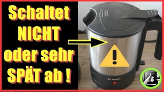 Wasserkocher reparieren ✅ Wasserkocher kocht ewig  schaltet nicht ab  Dampfabschaltung diy [upl. by Irrehs900]