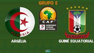 Copa Africana de Nações Argélia x Guiné Equatorial  2ª Rodada  Grupo E PES21 [upl. by Earlie54]