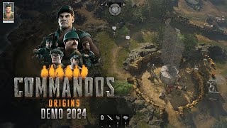 Commandos Origins Demo 2024 Gameplay Hard [upl. by Booth]