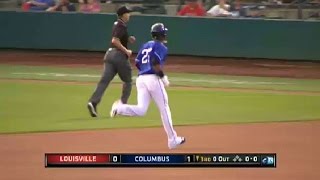 Clippers Diaz hits solo homer [upl. by Icam997]