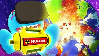 MEESEEKS CREATES NUKE AND DESTROYS UNIVERSE Rick and Morty Virtual Rickality Funny Gameplay [upl. by Nuahs]