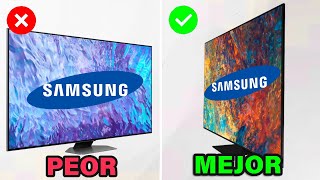 Televisores SAMSUNG Clasificados del ¡PEOR AL MEJOR [upl. by Lechner]