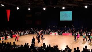 Evgeny VinokurovChristina Luft DMDeutsche Meisterschaft S Latein 2014 Semifinale Samba [upl. by Epoillac]