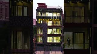 Bold Residential Metal Elevation  Modern Architecture  Stunning Facade Lighting  architecture [upl. by Chancey]