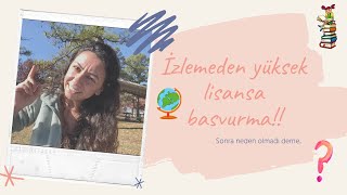 Amerikada yüksek lisansa başvurmadan izleyin❗Okul ücretimokurken çalışmakasistanlık👩‍🏫 [upl. by Starr144]