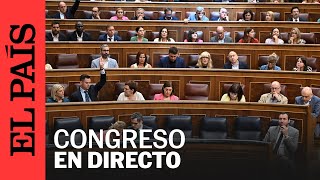 DIRECTO  Pleno en el Congreso Ley de Extranjería y reforma del Poder Judicial  EL PAÍS [upl. by Synn618]