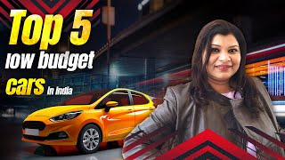 Top 5 low budget cars in india 2024 🔥  most cheapest cars in India  Best cars under 5 lakh [upl. by Gnouhp224]