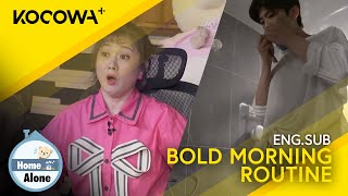 This Young Trot Singer Reveals His Bold Morning Routine  Home Alone EP536  KOCOWA [upl. by Iphigeniah152]