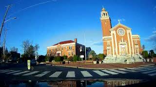 Morning drive through Providence and Cranston Rhode Island [upl. by Midan916]