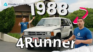 1988 first generation 4Runner Review [upl. by Weisberg]