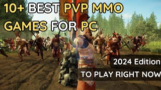 10 Best PvP MMO games for PC to play right now  2024  No Commentary [upl. by Tyson]