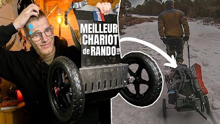 LA RANDO AVEC UN CHARIOT PLUS JAMAIS   150km avec le Model XTREK Version 2 de chez Tactical XIII [upl. by Atniuqal151]