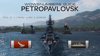 The WOWSnumbers Guide To The Petropavlovsk  World of Warships [upl. by Lorene]