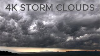 Storm Clouds 4K Footage Best Quality Stock Video [upl. by Kathryn]