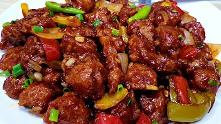 Restaurant Style Chili Chicken with Secret Tips  Dry Chicken Chilli Recipe [upl. by Pressman662]