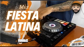 MIX FIESTA LATINA 2023 PARA BAILAR EN VIVO  DJMARKZ SALSAMERENGUEREGGAETONELECTRONICALATINPOP [upl. by Stoat]