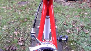 Ribble Reynolds 525 Campagnolo Athena Winter Trainer [upl. by Aninay]