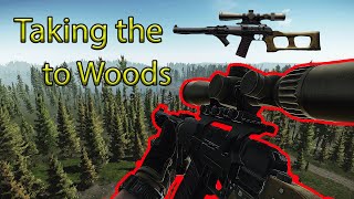 Taking the VSS Sniper Edition to Woods [upl. by Assedo]