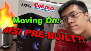 Moving On Gaming Desktop MSI Aegis R Gaming Desktop Costco [upl. by Wentworth]