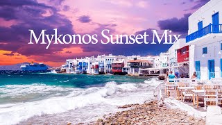 Elegant Chill Vibes  Mykonos Sunset Chillout Mix [upl. by Rumpf]