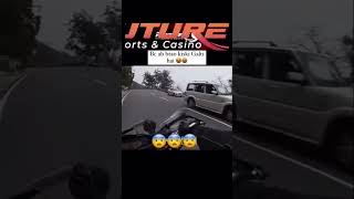 Oo bhai aaj marte marte 🤯🤯😱bachesortvideoviralvideo motovlog youtubeshorts rider subscribe [upl. by Arihsat]