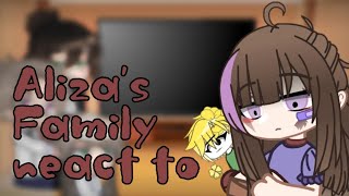 Alizas family react toHorrortale AURUSENG [upl. by Aiset]