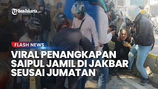 Viral Penangkapan Saipul Jamil di Jakbar seusai Jumatan Teriak Minta Tolong Sambil Duduk di Jalanan [upl. by Romina]