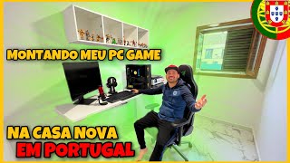 MEU SETUP GAME EM PORTUGAL  Conrado Vlogs [upl. by Harman]