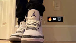 Jordan 3 “Midnight Navy” Review On feetRatings [upl. by Pauwles]