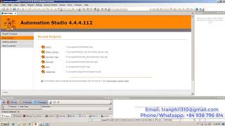 BampR Automation Studio 4 How to connect and upload online hardwares BampR PLC [upl. by Warenne388]