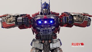 Fantasmo Studio FS01 Elite Leader Optimus Prime Nakomake CR05 KO [upl. by Tenom727]