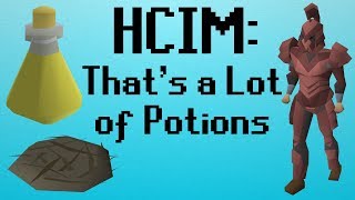 OSRS HCIM 118 Thats a Lot of Potions 18942277 [upl. by Caren]