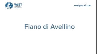 How to say it Fiano di Avellino [upl. by Nyla]