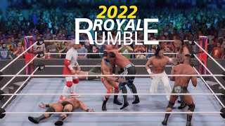 2022 Royal Rumble Simulation [upl. by Roots133]