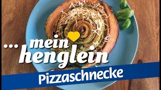 Pizzaschnecke mit frischem Pizzateig von HENGLEIN [upl. by Saba]